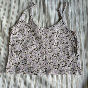 Hollister Lavender Floral Camisole